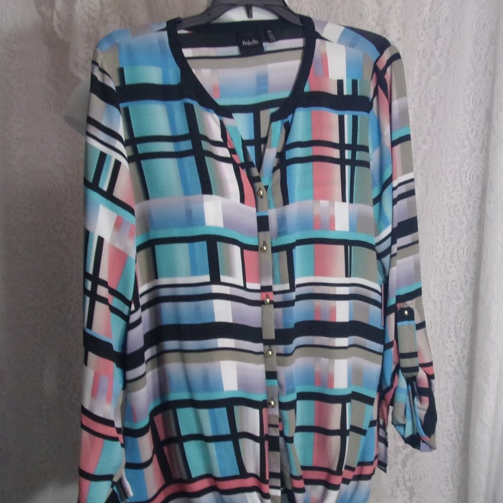Rafaella Blouse Size Large NWOT